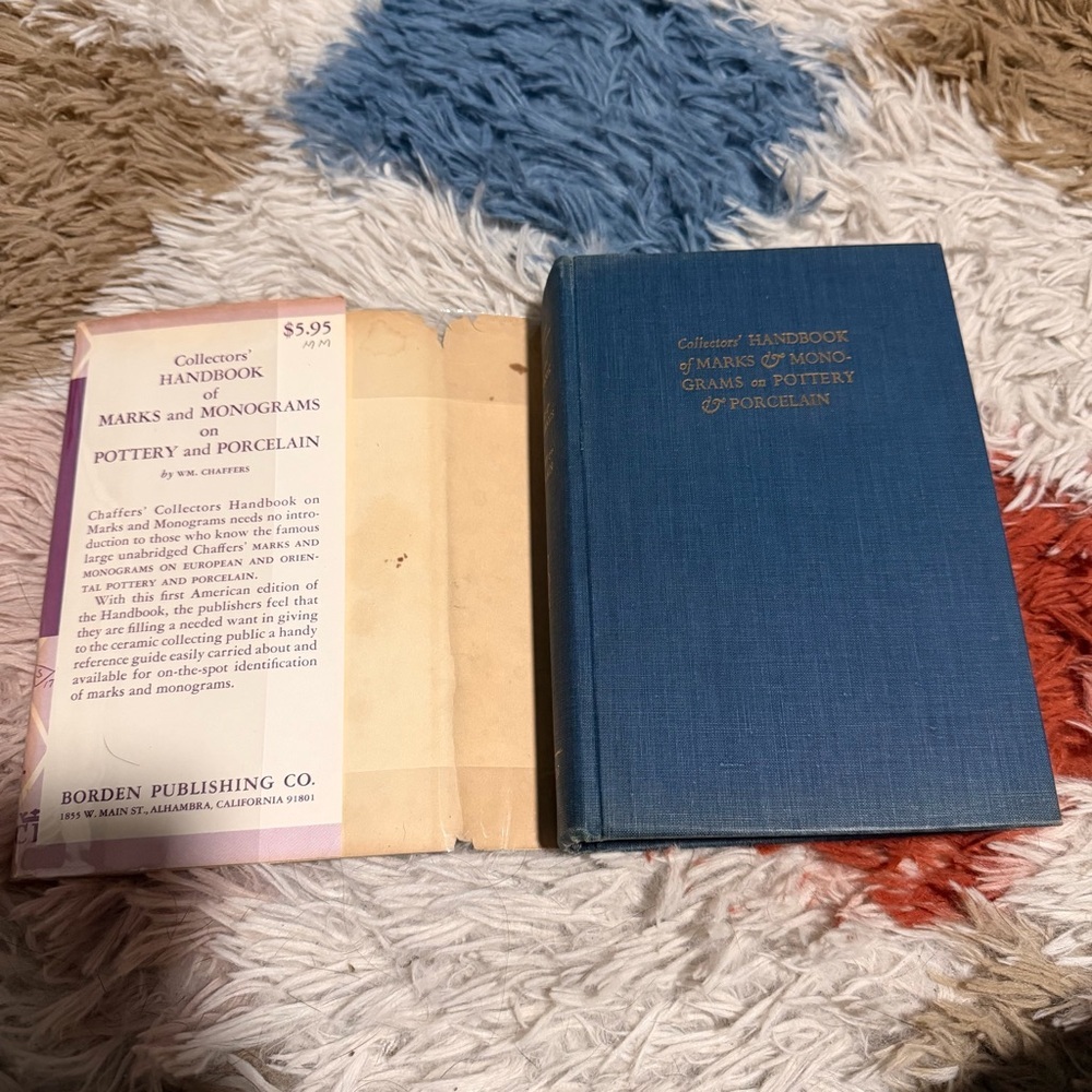 Vintage Book - Marks and Monograms on Pottery and Porcelain - William Chaffers - Picture 2 of 4